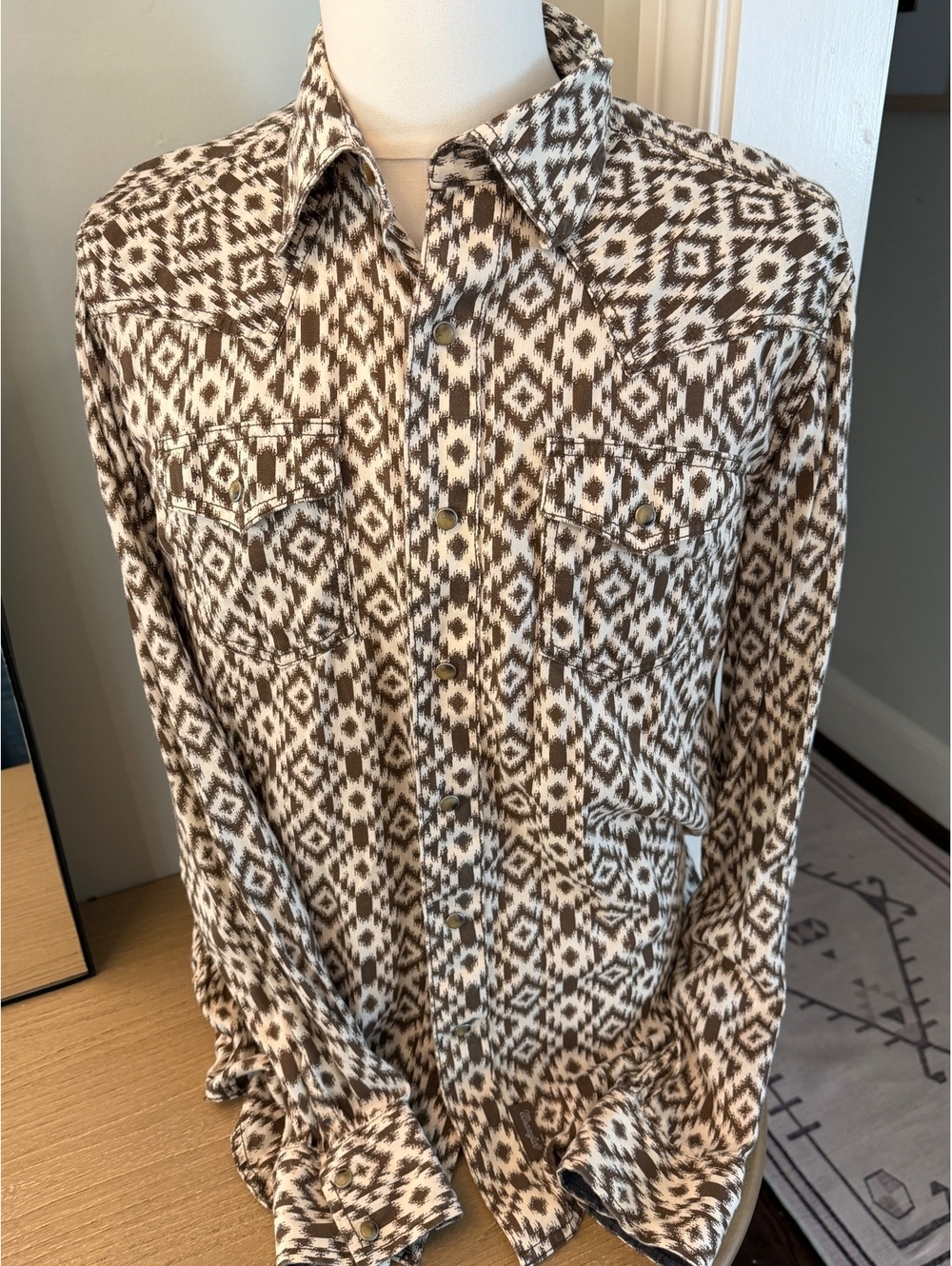 Wrangler Retro Premium Men's SNAP Up Shirt Large